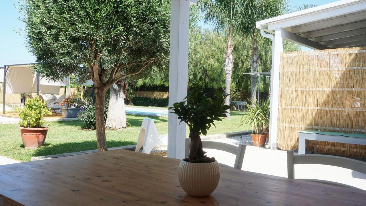 Dependance In Villa Con Piscina Syracuse Eksteriør billede