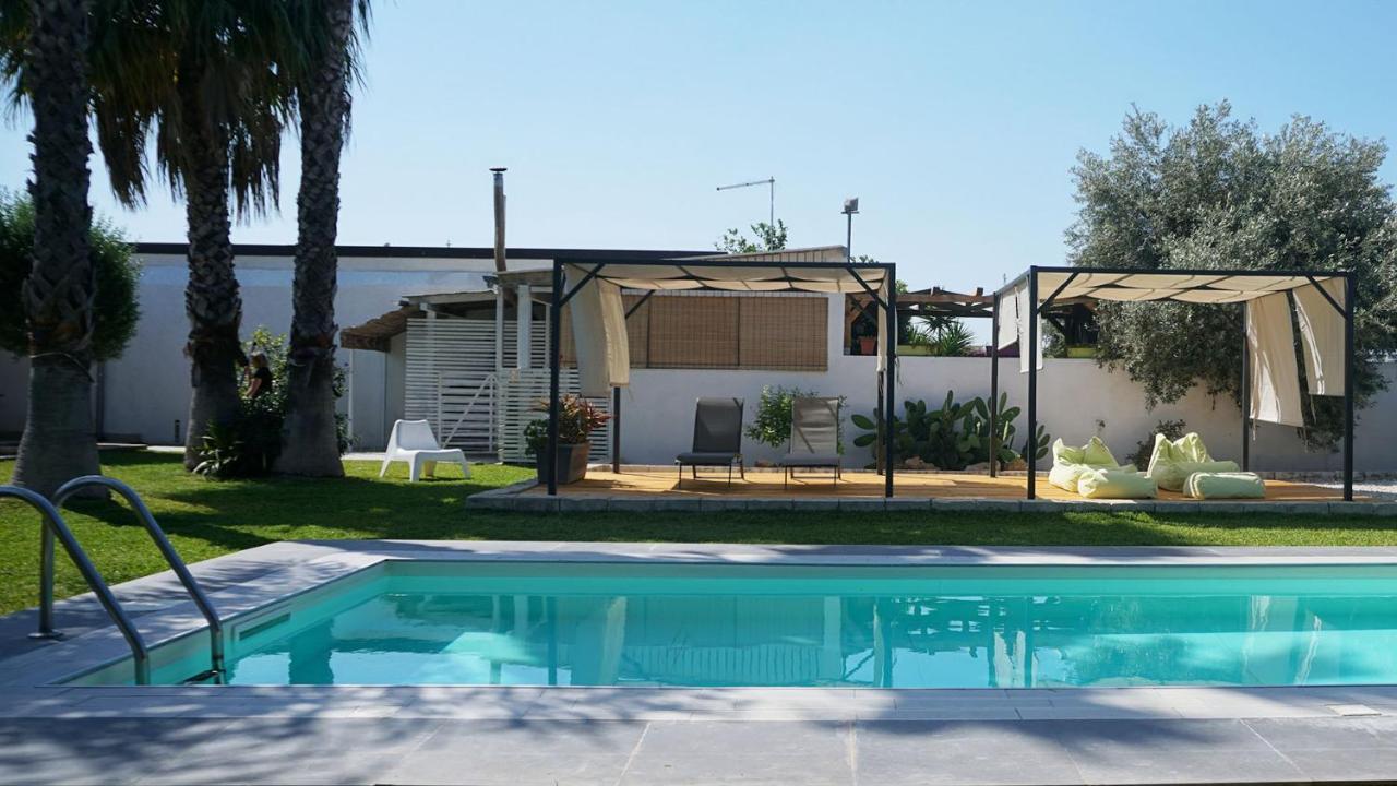 Dependance In Villa Con Piscina Syracuse Eksteriør billede